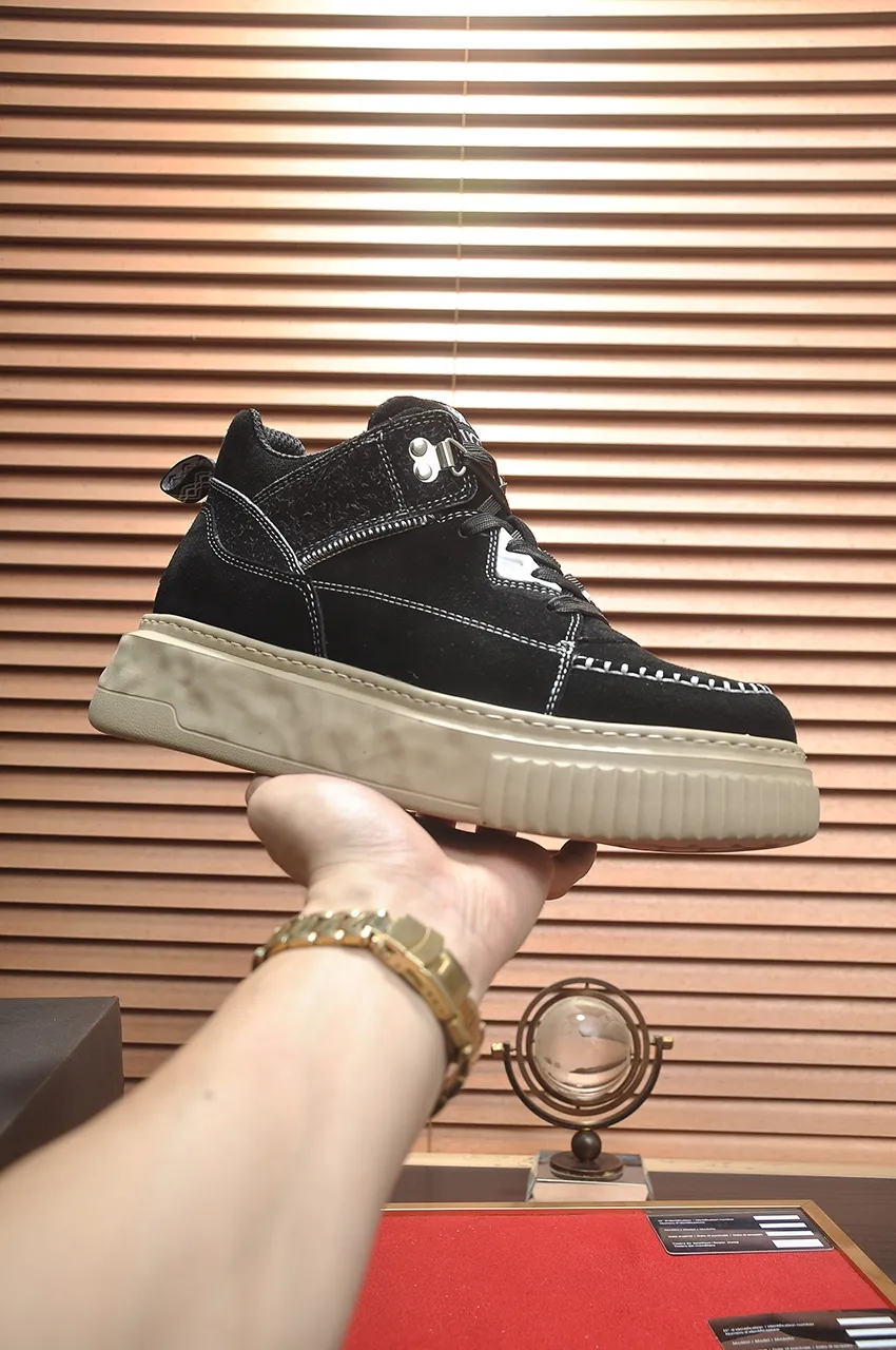 Men's shoes 💰640💶 [UGG] (full wool lining) top-end high-quality fur-in-one warm snow boots from Australia's warm luxury brand men's shoes, UGG-5877 official website synchronized, made of imported cowhide, carefully sewn...Imported rubber foam outsole (comfortable, soft, wear-resistant) The quality is really great...Exquisite workmanship, you can't put it down at first sight, available in sizes 39-44
